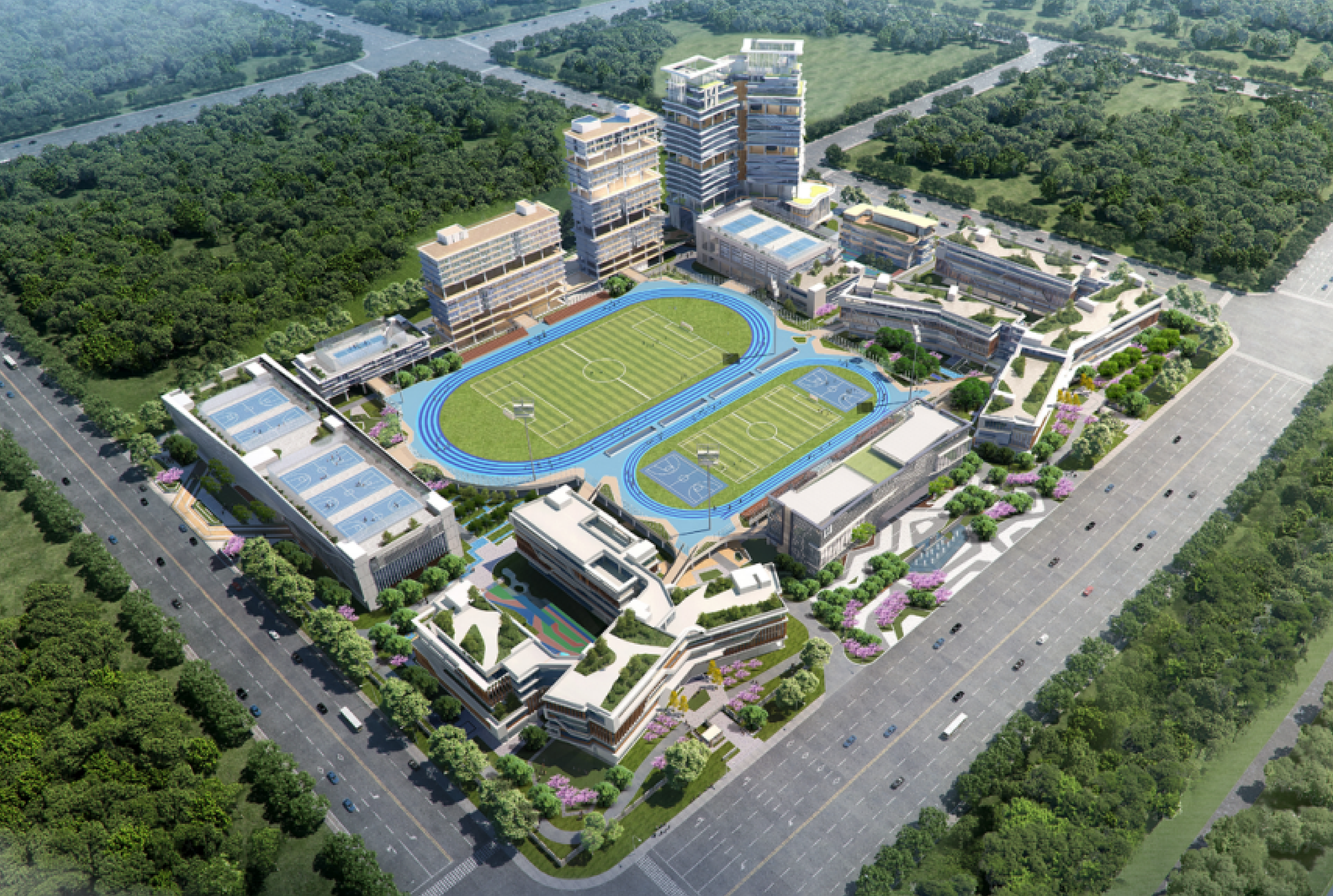 武漢愛莎國(guó)際學(xué)校WELL健康建筑性能檢測(cè)